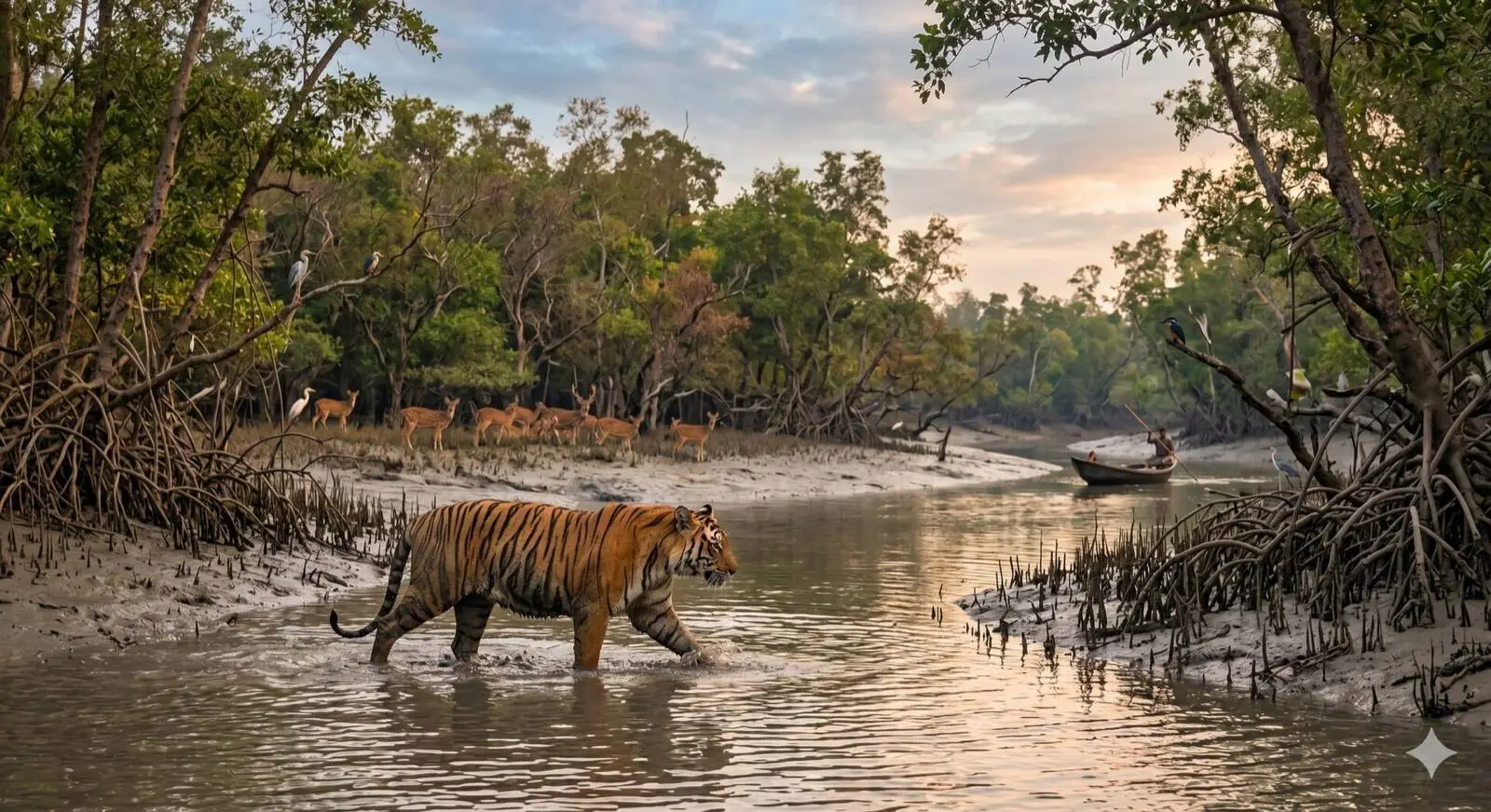 Sundarbans — Royal Bengal tiger mangroves
