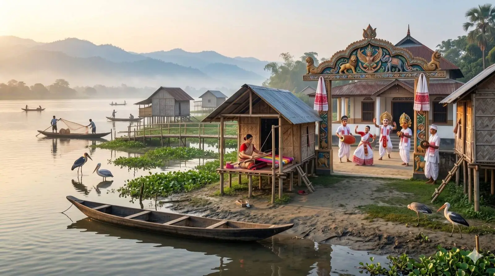 Assam Tea Gardens & Wildlife