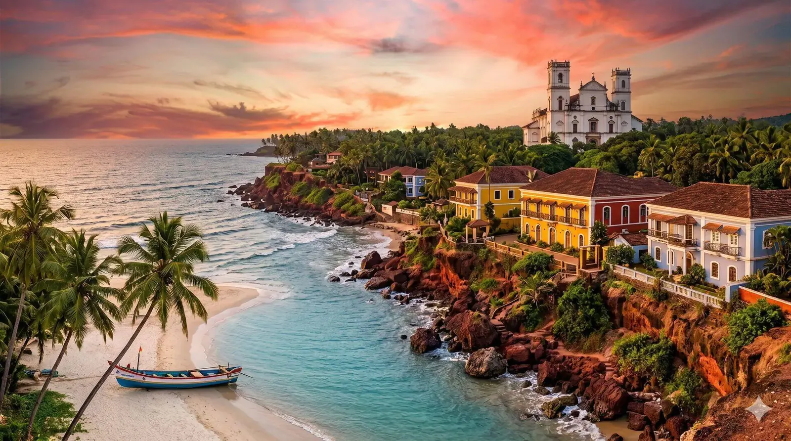 Goa — Portuguese heritage, beaches, and spice plantations
