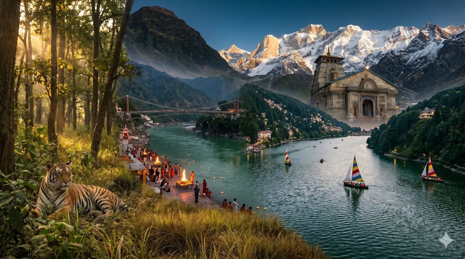 Uttarakhand — Ganga, Himalayan yoga and pilgrimage