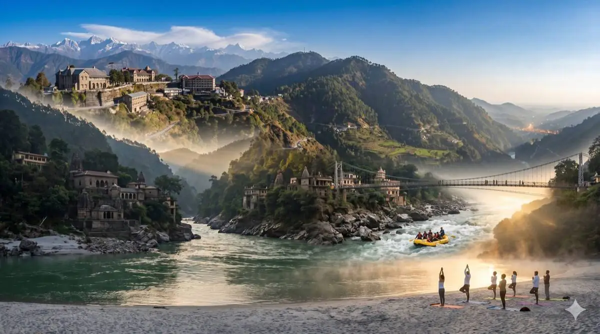 Rishikesh Yoga & Rafting
